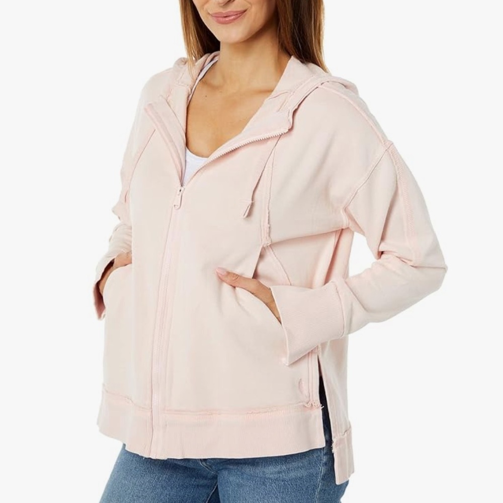 Free People FP movement only one zip up hoodie